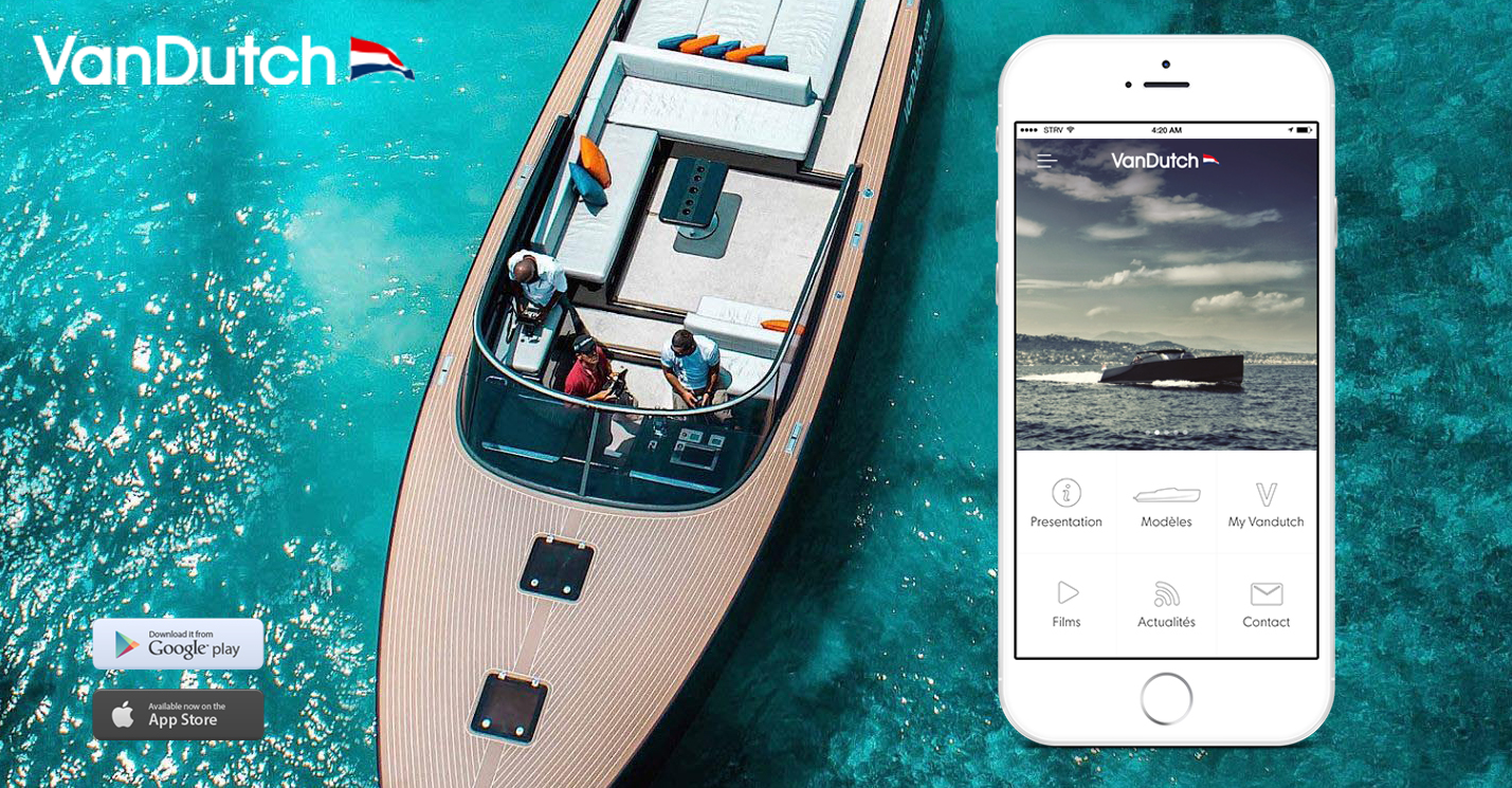 Vandutch App sur Google Play et App Store