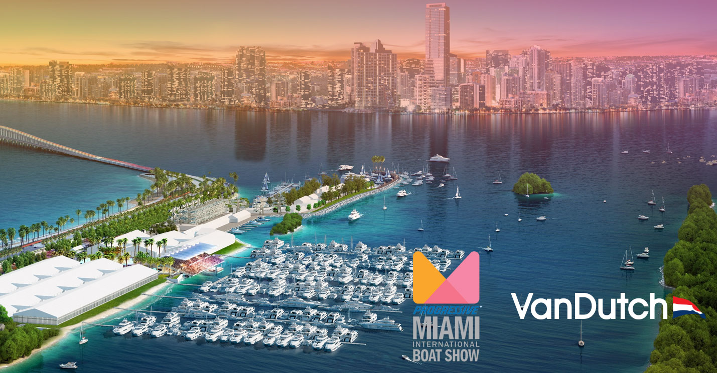 VanDutch at the Miami International Boat Show 2017